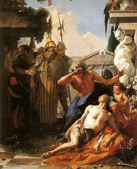 Giovanni Battista Tiepolo The Death of Hyacinthus